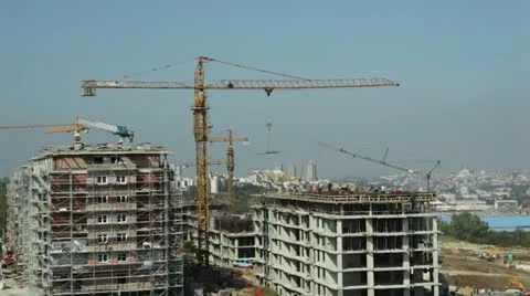 Construction site 库存影片 24637962