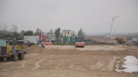 Construction site Stock Footage 42615469