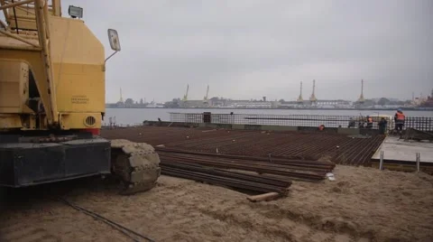 Construction site Stock Footage 42615529