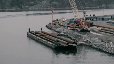 Construction site Stock Footage 49092941