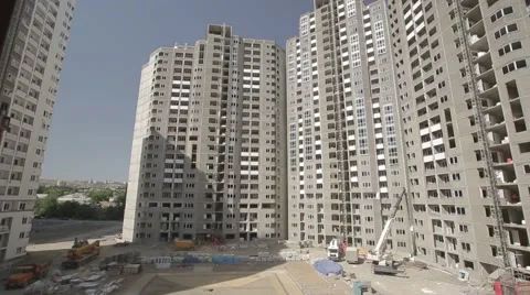 Construction Site Stock Footage 57700880