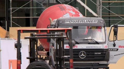 Construction Site Stock Footage 58094083