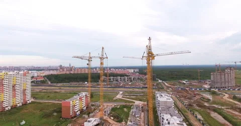 Construction site Stock Footage 65821042