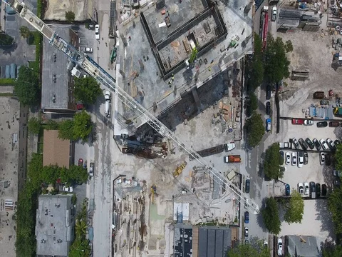 Construction Site Video stock 69919543