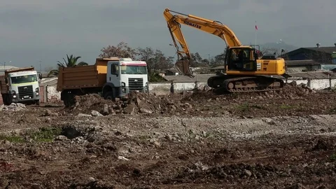Construction site Stock Footage 77047831