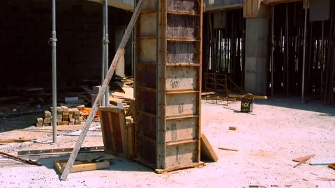 Construction site Stock Footage 77816615