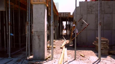 Construction site Stock Footage 77816713