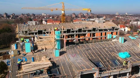 Construction site 库存影片 88140998
