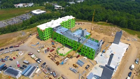 Construction Site Video stock 93571551