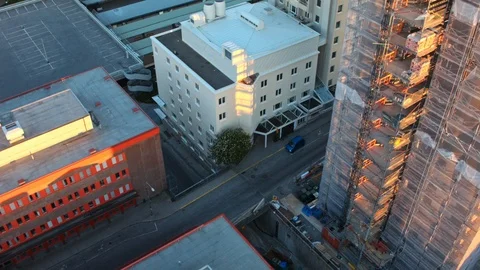 Construction site Vídeo Stock 109504756