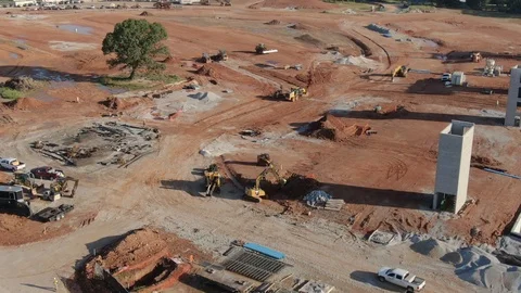 Construction site Stock Footage 110959552