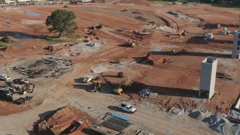 Construction site Stock Footage 110959606