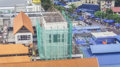 Construction site 動画素材 115108857