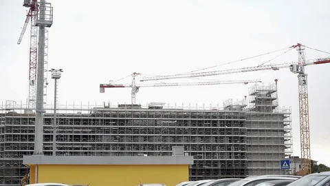 Construction site Stock Footage 116814282