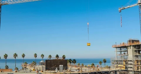 Construction Site Stock Footage 122975084