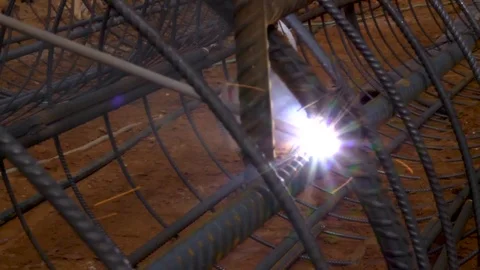 Construction site Vídeo Stock 124123132