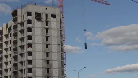 Construction site Stock Footage 132216689