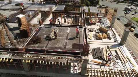 Construction site Stock Footage 133519716