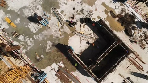 Construction site Stock Footage 133520691