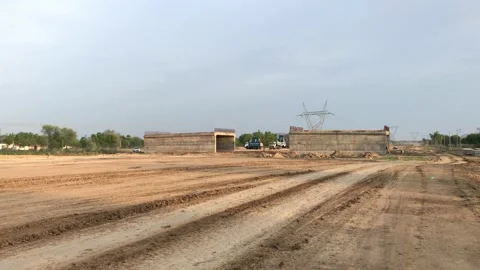 Construction site Stock Footage 135444140