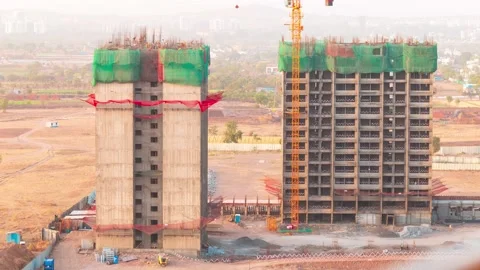 Construction site Stock Footage 151682539