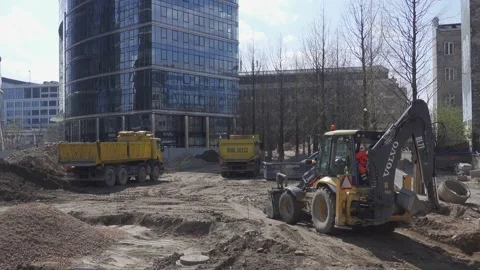 Construction site Stock Footage 154330103