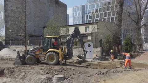 Construction site Stock Footage 154330109