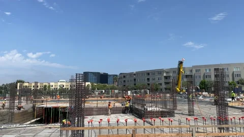 Construction Site Stock Footage 156808217