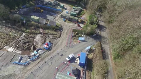 Construction Site Stock Footage 168261341