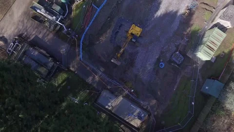 Construction Site Stock Footage 168261351