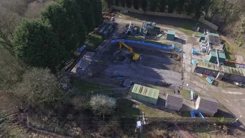 Construction Site Stock Footage 168261579