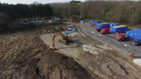 Construction Site 動画素材 168261917