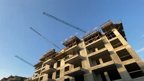 Construction site Stock Footage 196465728