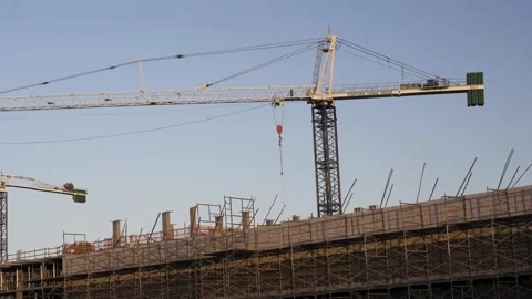 Construction Site Stock Footage 200666597
