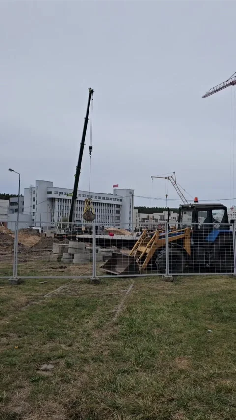 Construction site Stock Footage 287854482