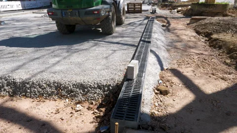 Construction site Stockbeeldmateriaal 332444498