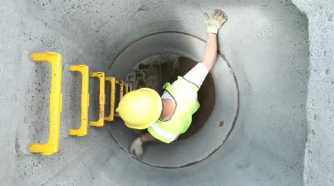 Construction site, ground works, drainage Video stock 11024114