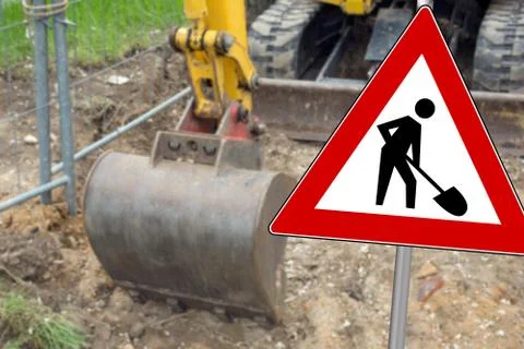 Construction site Stock-Illustration