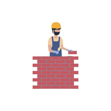 Construction site Stock Illustration