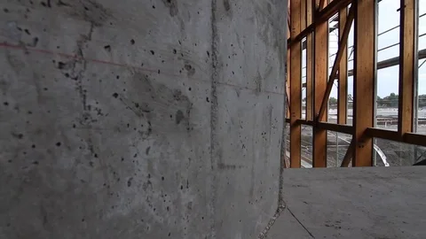 Construction site interior Stock Footage 77099732