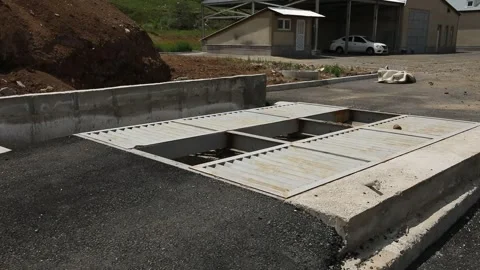 Construction site land 4 Video stock 318952379