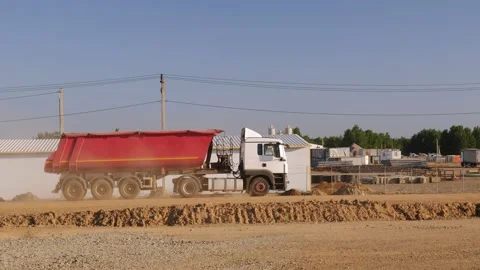 Construction site of meat processing plant 스톡 동영상 157059323