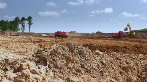 Construction site of meat processing plant 스톡 동영상 157949393
