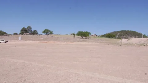 Construction site in mexico, panning across Vidéo 40669475