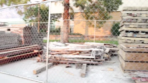 Construction Site with movement Vídeos de archivo 138957071