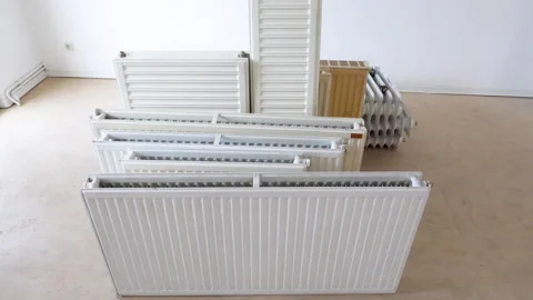 Construction site - old radiators 動画素材 248454227