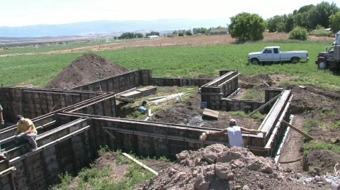 Construction site pan M HD Stock-Footage 263765