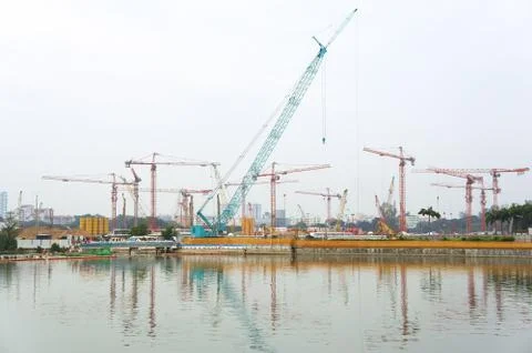 Construction site Stock Photos