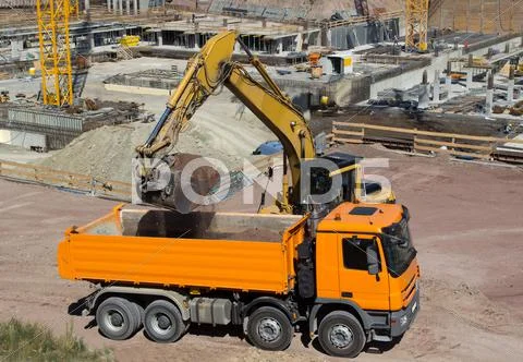 Construction site Stock Photos
