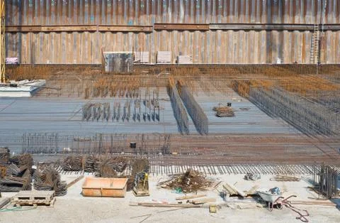 Construction site Foto stock